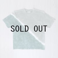 ［24.4.2］バイカラームラ染めTEE（GREEN）